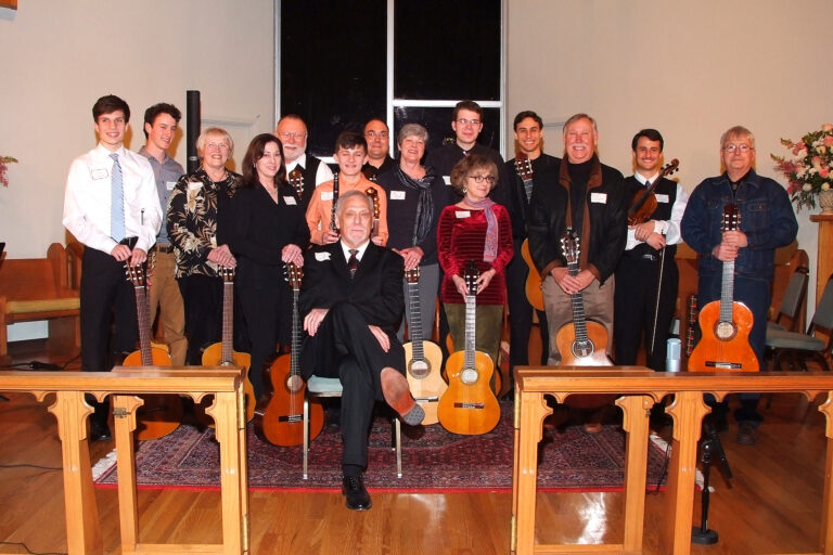 Lawrence Long With Students